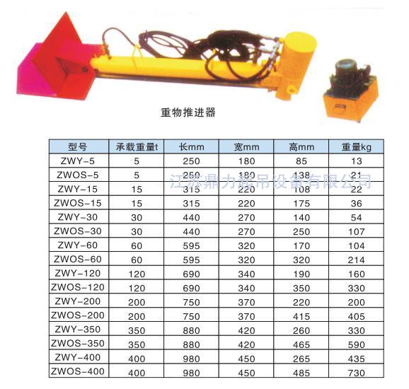 重物推進(jìn)器